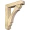Ekena Millwork Olympic Craftsman Rough Sawn Bracket w/ Offset Brace, Douglas Fir, 6"W x 26"D x 30"H BKT0604X26X30OLY04RDF - alternate 1